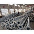 Round Conical Galvanizing Street Lamp Steel Pole